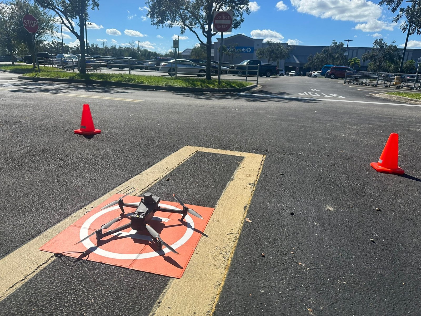 Drone Launch Preparation