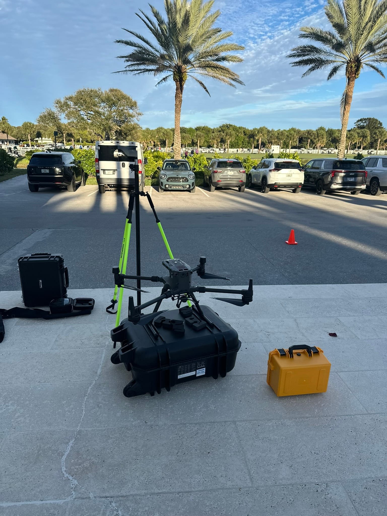 GNSS and Drone Equipment Setup