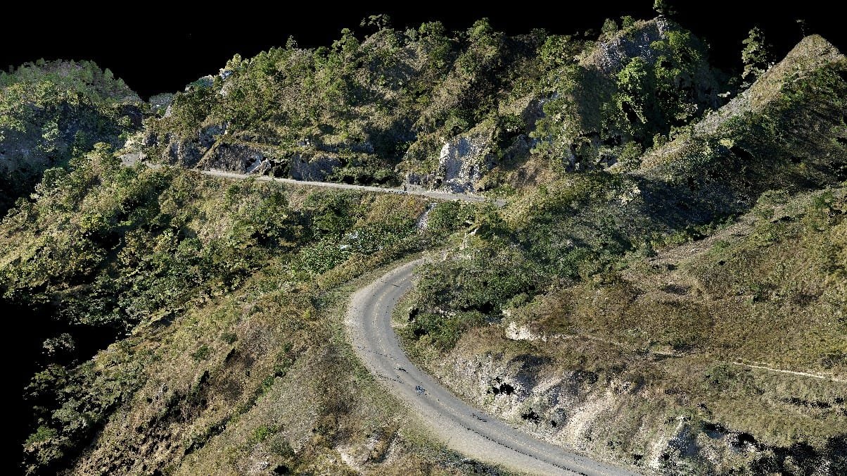 3D Point Cloud Road Corridor
